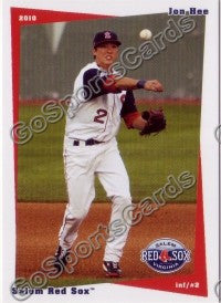 2010 Salem Red Sox Jon Hee