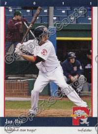 2011 Portland Sea Dogs Jon Hee