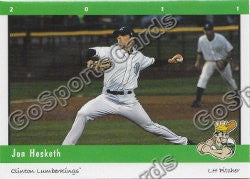 2011 Clinton LumberKings Jon Hesketh
