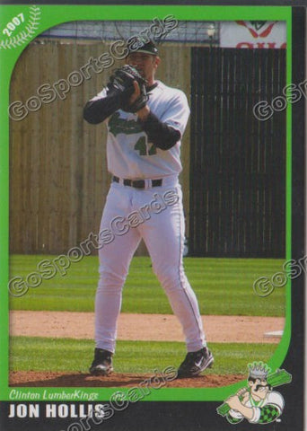 2007 Clinton Lumberkings Jon Hollis