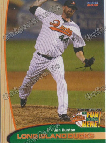 2012 Long Island Ducks Jon Hunton