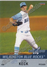 2012 Wilmington Blue Rocks Jon Keck