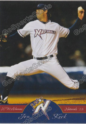 2013 Northwest Arkansas Naturals Jon Keck