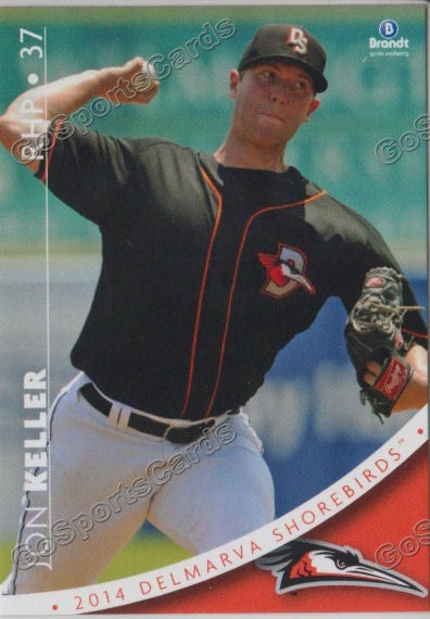 2014 Delmarva Shorebirds Jon Keller