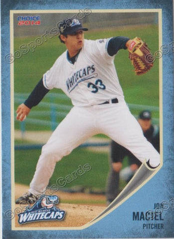 2014 West Michigan Whitecaps Jonathan Jon Maciel