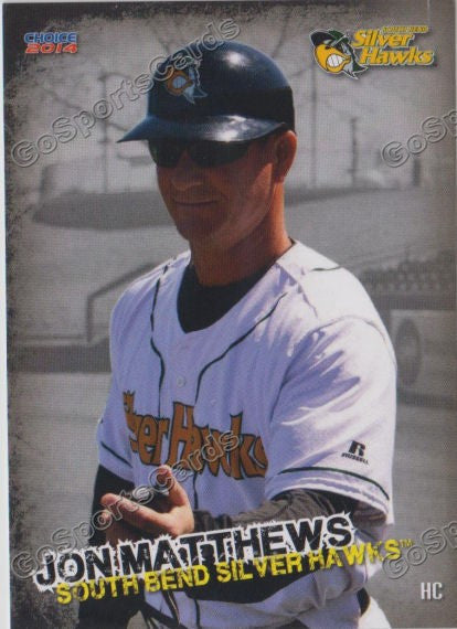 2014 South Bends Silver Hawks Jon Matthews