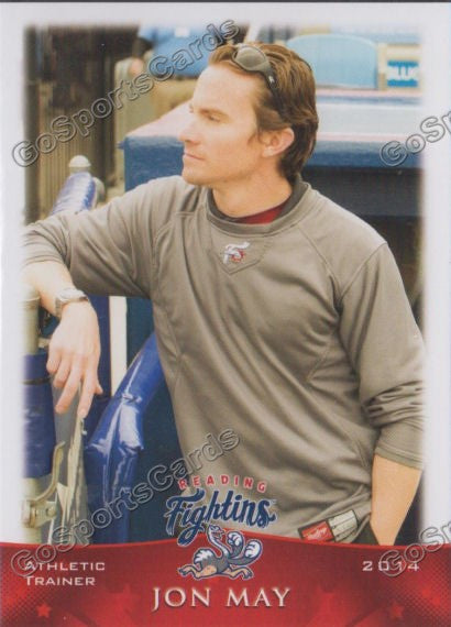 2014 Reading Fightin Phils Jon May