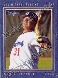 2008 Ogden Raptors Jon Michael Redding