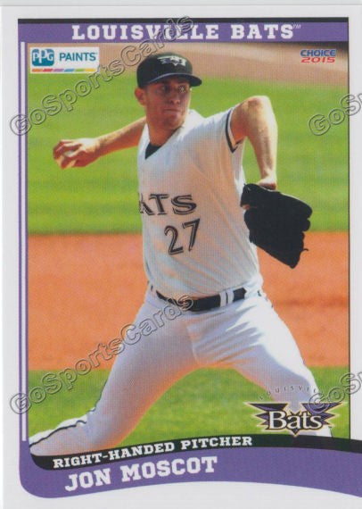 2015 Louisville Bats Jon Moscot