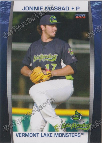 vermont lake monsters baseball 2014 Vermont Lake Monsters Jonathan Jonnie Massad – Go Sports Cards