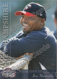 2012 New Hampshire Fisher Cats Jon Nunnally