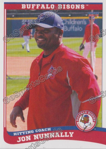 2013 Buffalo Bisons Jon Nunnally