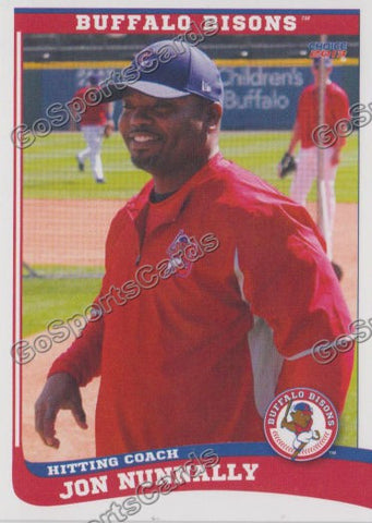 2013 Buffalo Bisons Jon Nunnally