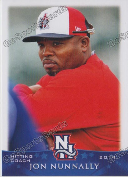 2014 New Hampshire Fisher Cats Jon Nunnally