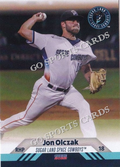 2022 Sugar Land Space Cowboys Jon Olczak