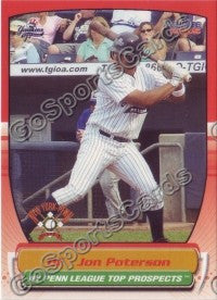 2005 Choice New York Penn League Jon Poterson