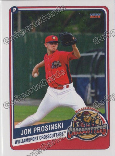 2013 Williamsport CrossCutters Jon Prosinski