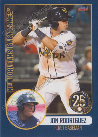 2018 New Orleans Baby Cakes Jonathan Jon Rodriguez