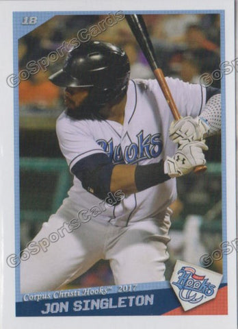 2017 Corpus Christi Hooks Jon Singleton