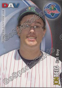 2008 Cedar Rapids Kernels DAV Jon Teig