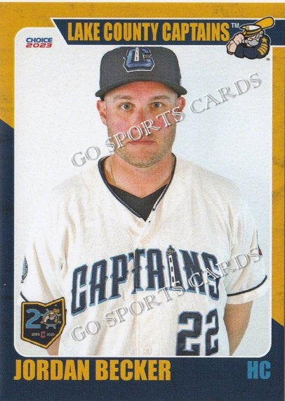 2023 Lake County Captains Jordan Becker