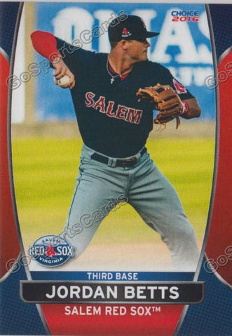 2016 Salem Red Sox Jordan Betts
