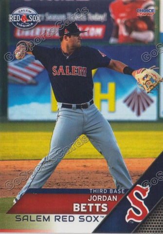 2017 Salem Red Sox Jordan Betts
