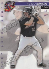 2007 Akron Aeros Jordan Brown