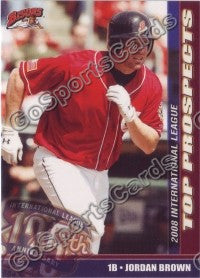 2008 International League Top Prospects Jordan Brown