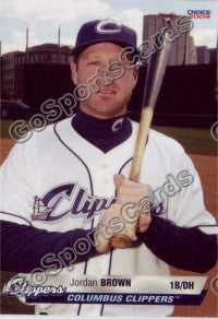 2009 Columbus Clippers Jordan Brown