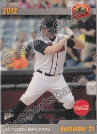 2012 Nashville Sounds Jordan Brown