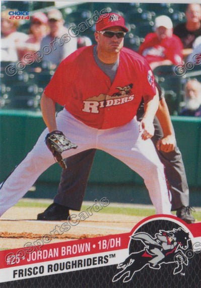 2014 Frisco Roughriders Jordan Brown