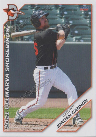 2021 Delmarva Shorebirds Jordan Cannon