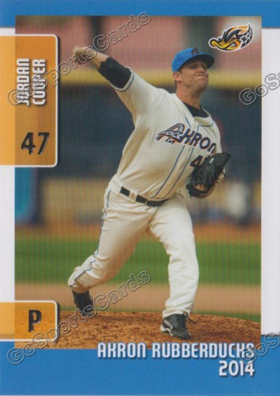 2014 Akron RubberDucks Jordan Cooper