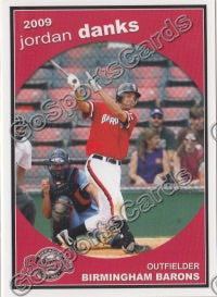 2009 Birmingham Barons Jordan Danks
