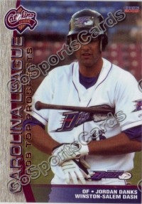 2009 Carolina League Top Prospects Jordan Danks