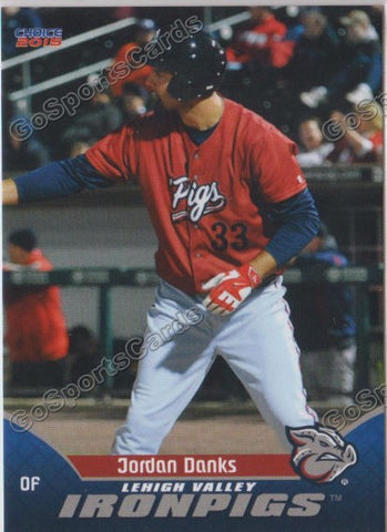 2015 Lehigh Valley IronPigs Jordan Danks 1st