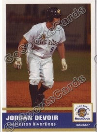 2005 Charleston RiverDogs Jordan Devoir