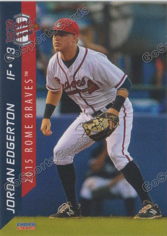 2015 Rome Braves Jordan Edgerton