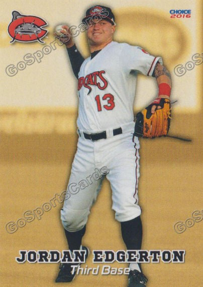 2016 Carolina MudCats Jordan Edgerton