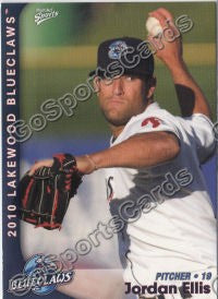 2010 Lakewood BlueClaws Jordan Ellis