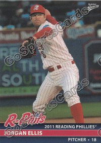 2011 Reading Phillies Jordan Ellis