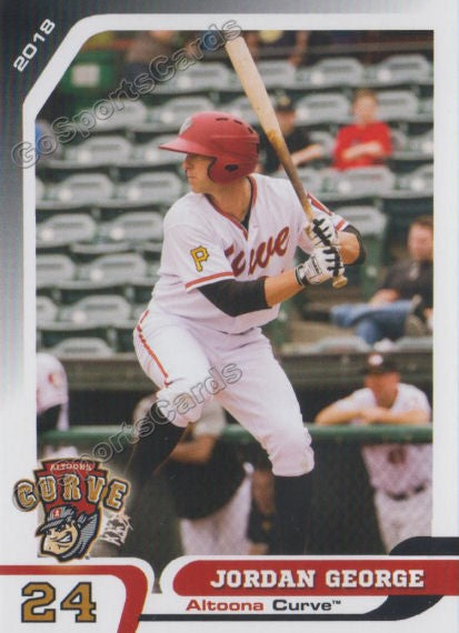 2018 Altoona Curve Jordan George