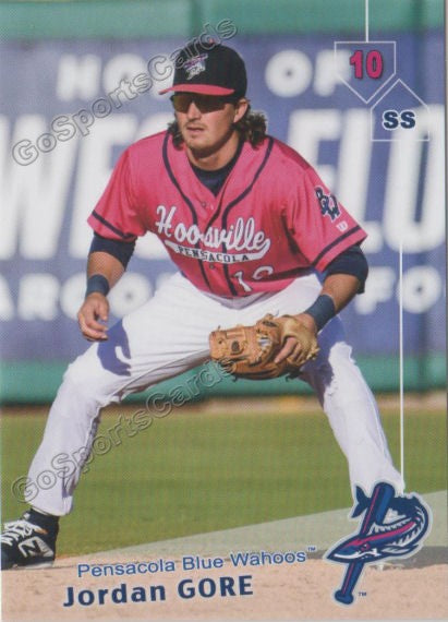 2019 Pensacola Blue Wahoos Jordan Gore