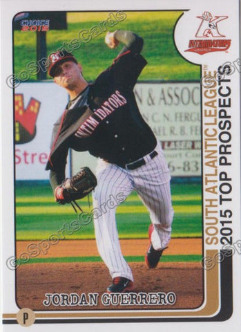 2015 South Atlantic League Top Prospect SAL Jordan Guerrero