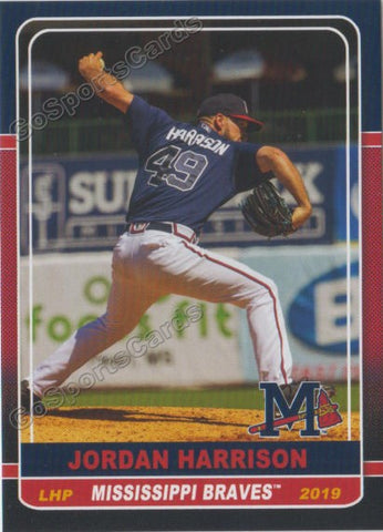 2019 Mississippi Braves Jordan Harrison