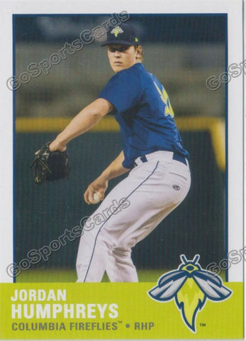 2017 Columbia Fireflies Jordan Humphreys