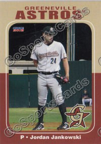 2012 Greeneville Astros Jordan Jankowski