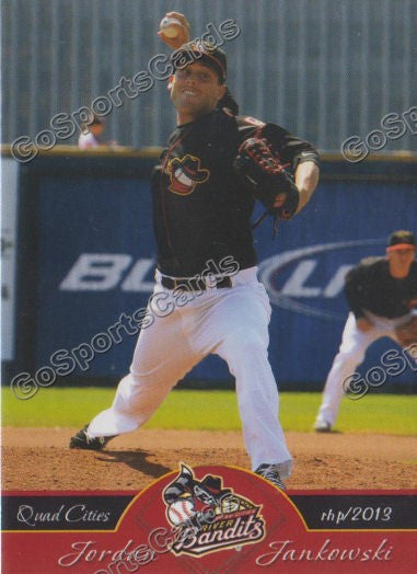 2013 Quad Cities River Bandits Jordan Jankowski
