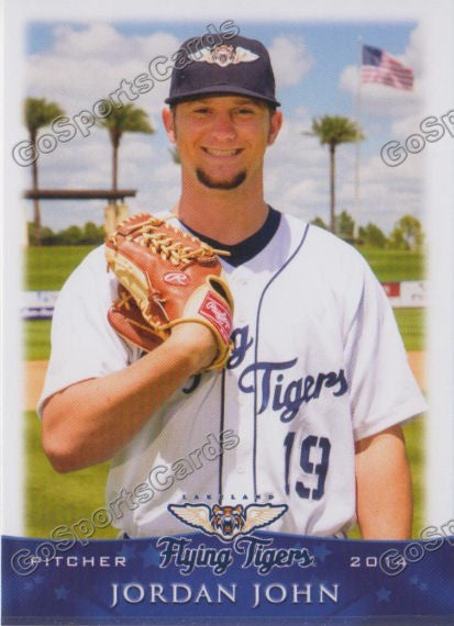 2014 Lakeland Flying Tigers Jordan John